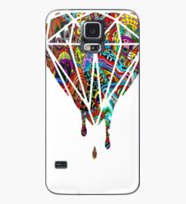 Flüssiger Diamant Hülle & Klebefolie für Samsung Galaxy