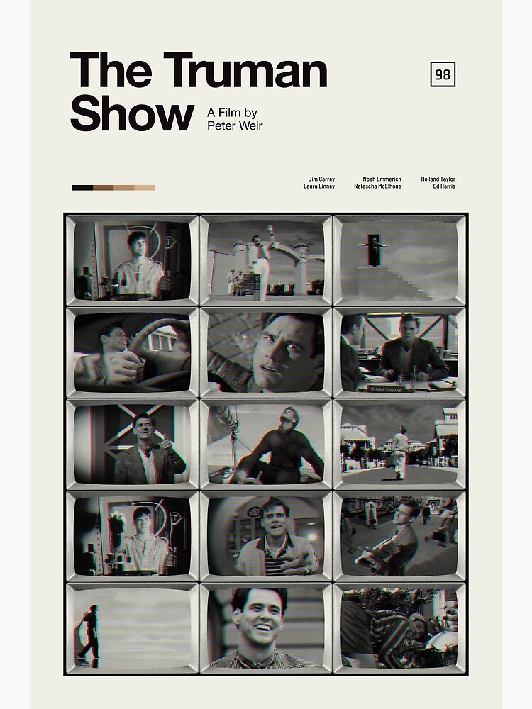 Discover The Truman Show Premium Matte Vertical Poster