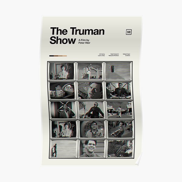 Le spectacle de Truman Poster