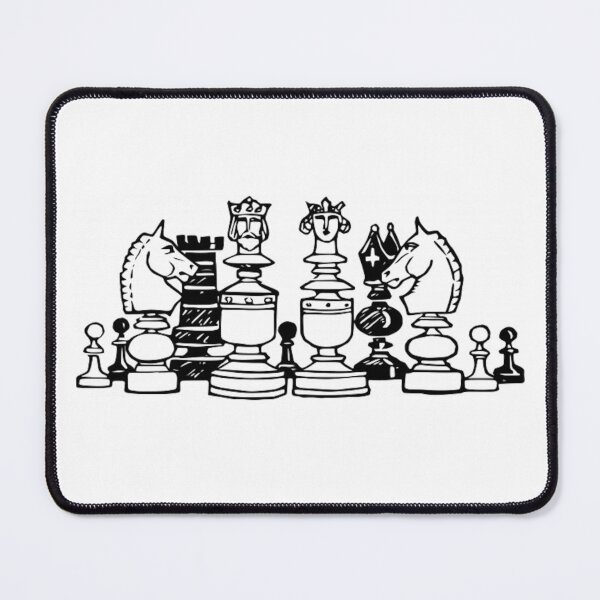Item preview, Chess Piece Cartoon Art designed and sold by GambitChess.