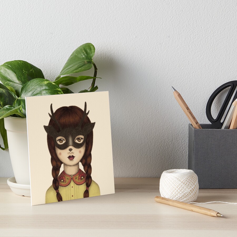 Item preview, Art Board Print designed and sold by twocrowsart.