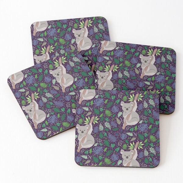 Item preview, Koala Tropical Leaves  designed and sold by CatheriLove.
