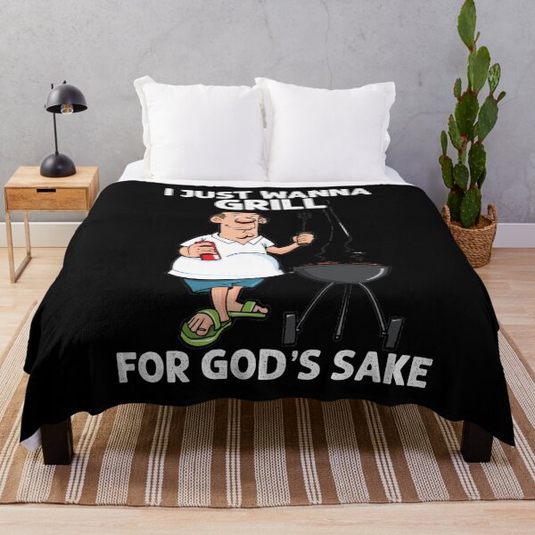 Item preview, I Just Wanna Grill For Gods Sake designed and sold by Toxic-vibes.