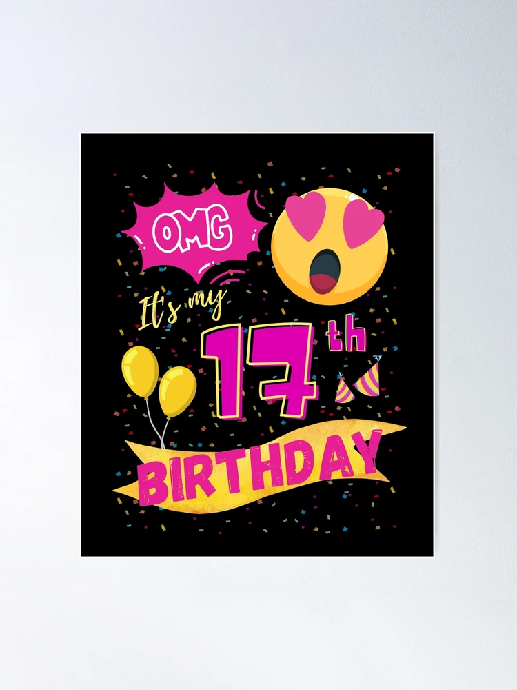 Poster for Sale avec l'œuvre « OMG c'est mon 10e anniversaire