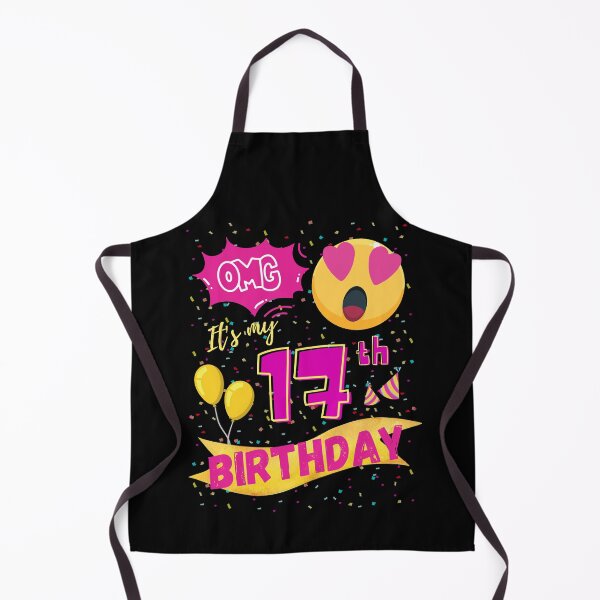 Item preview, OMG It's My 17th Birthday Emoji Love Eye designed and sold by singRsong.