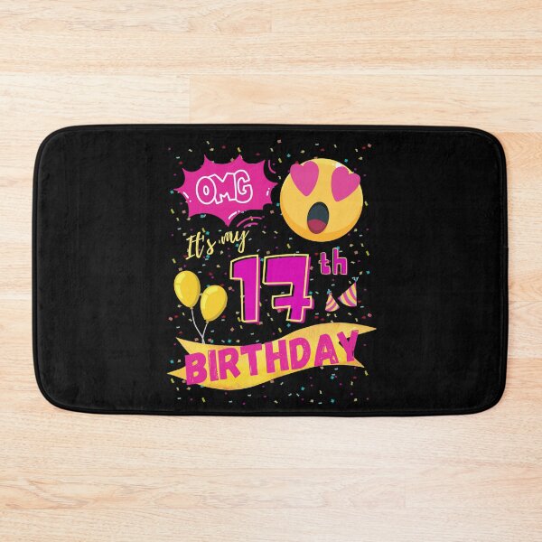 Item preview, OMG It's My 17th Birthday Emoji Love Eye designed and sold by singRsong.