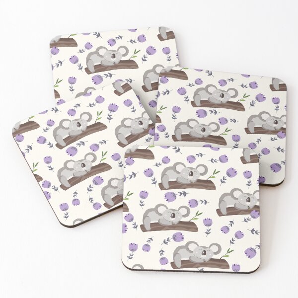 Item preview, Koala Violet Flower  designed and sold by CatheriLove.