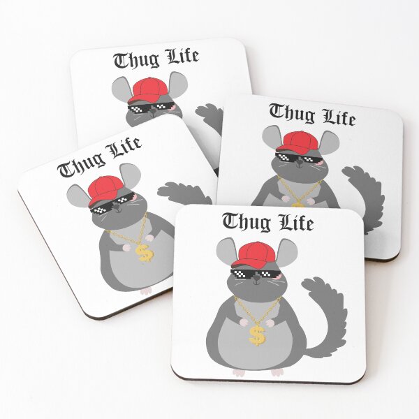 Item preview, Thug Life Chinchilla designed and sold by MariaStepanova7.