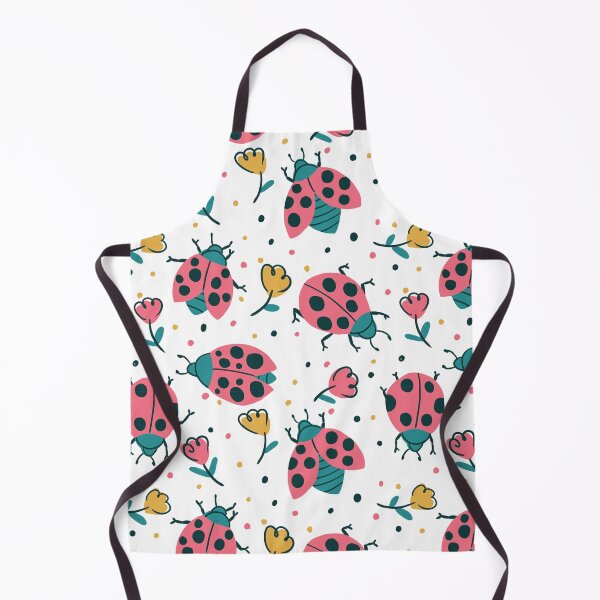 Item preview, Ladybug and flowers childish vector seamless designed and sold by CatheriLove.