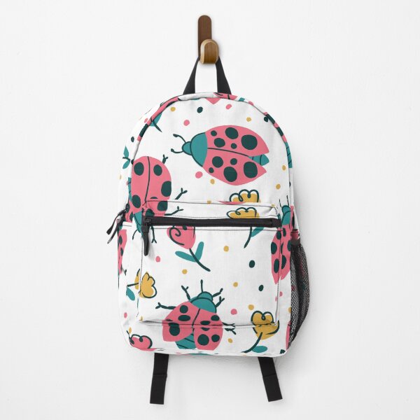 Item preview, Ladybug and flowers childish vector seamless designed and sold by CatheriLove.