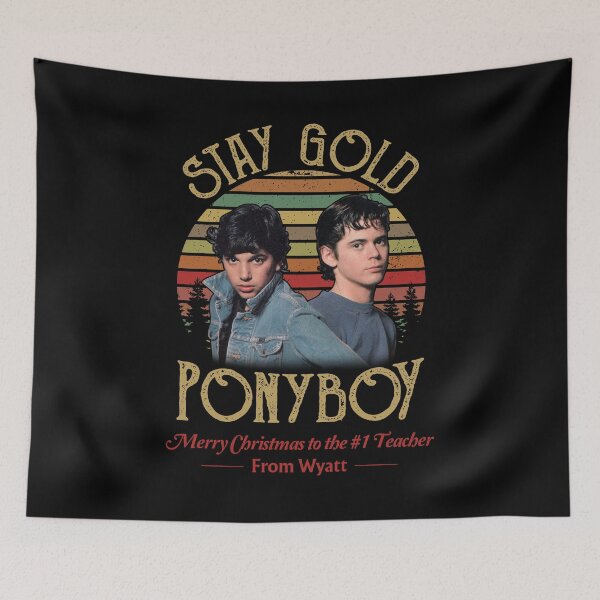 Item preview, Stay Gold Ponyboy Trfhe Outsidgwers Film Retro Vintage I Love This, Best Hanging Orn designed and sold by BRLPAC.