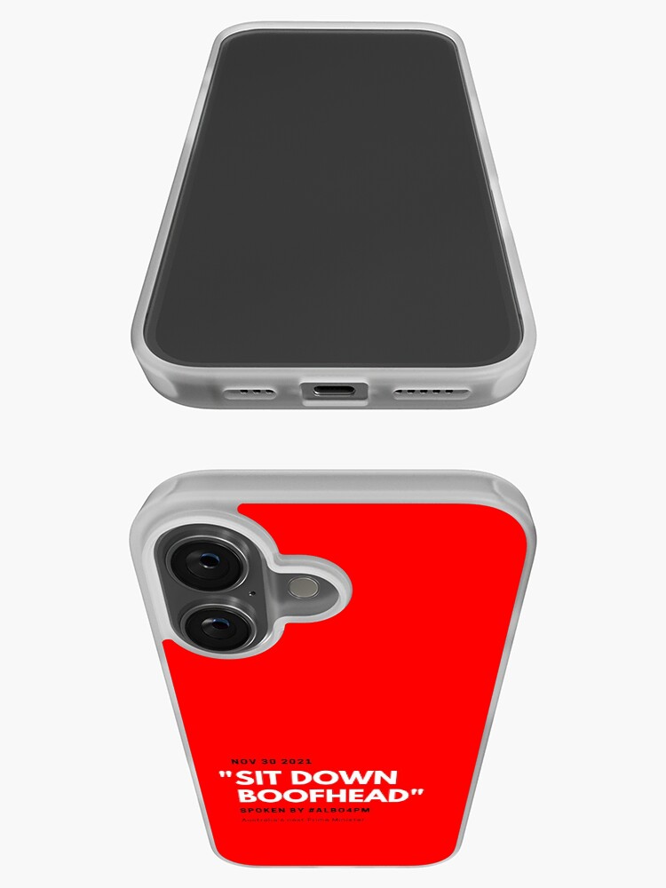 Thumbnail 3 of 5, iPhone Case, Sit Down Boofhead designed and sold by giants-com-au.