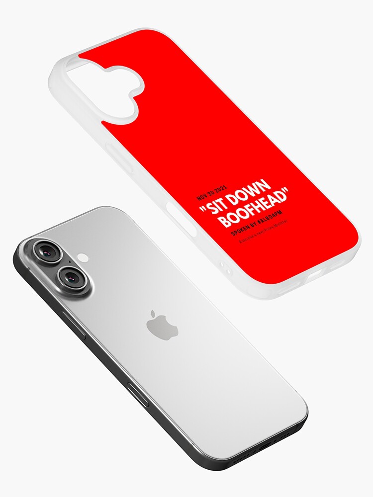 Thumbnail 2 of 5, iPhone Case, Sit Down Boofhead designed and sold by giants-com-au.