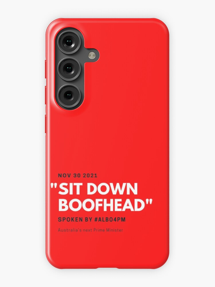 Thumbnail 1 of 4, Samsung Galaxy Phone Case, Sit Down Boofhead designed and sold by giants-com-au.
