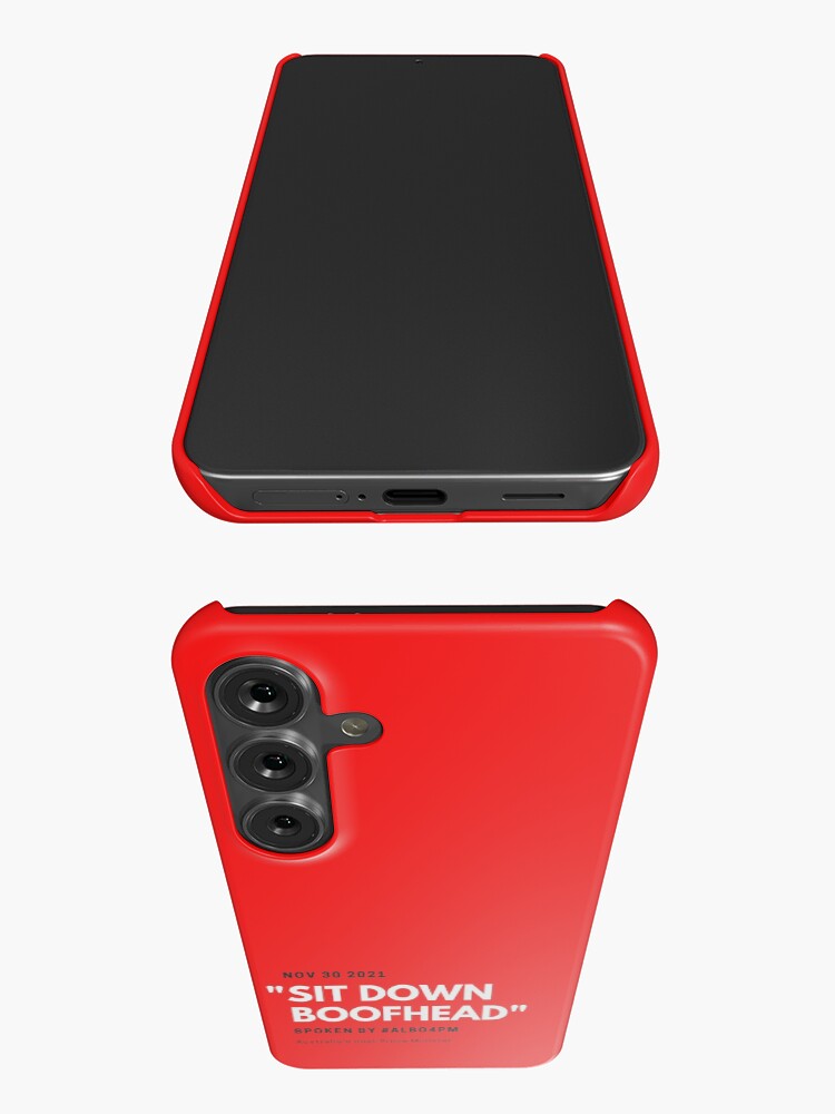Thumbnail 3 of 4, Samsung Galaxy Phone Case, Sit Down Boofhead designed and sold by giants-com-au.