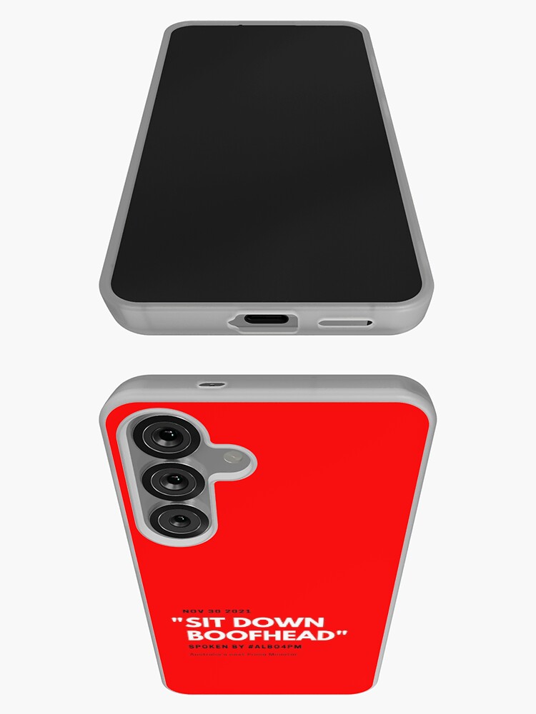 Thumbnail 3 of 4, Samsung Galaxy Phone Case, Sit Down Boofhead designed and sold by giants-com-au.