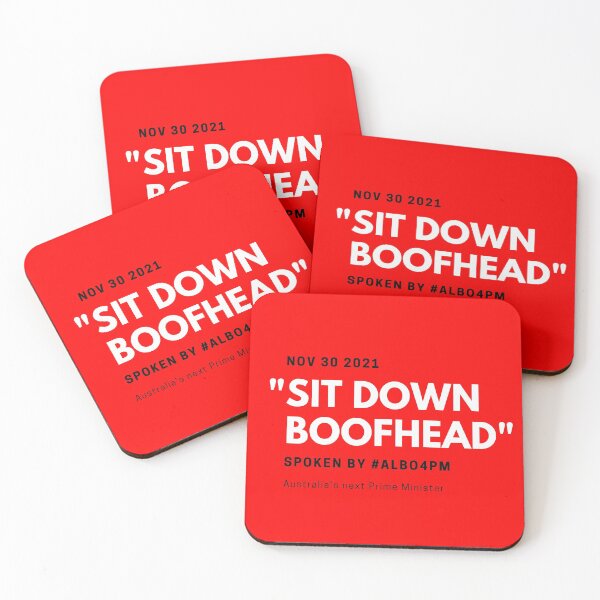 Item preview, Sit Down Boofhead designed and sold by giants-com-au.