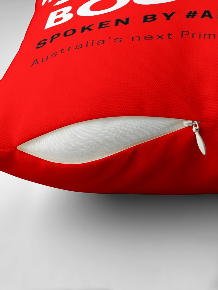 Thumbnail 2 of 4, Pillow, Sit Down Boofhead designed and sold by giants-com-au.