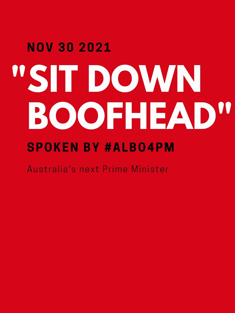 Thumbnail 5 of 5, Pullover Hoodie, Sit Down Boofhead designed and sold by giants-com-au.