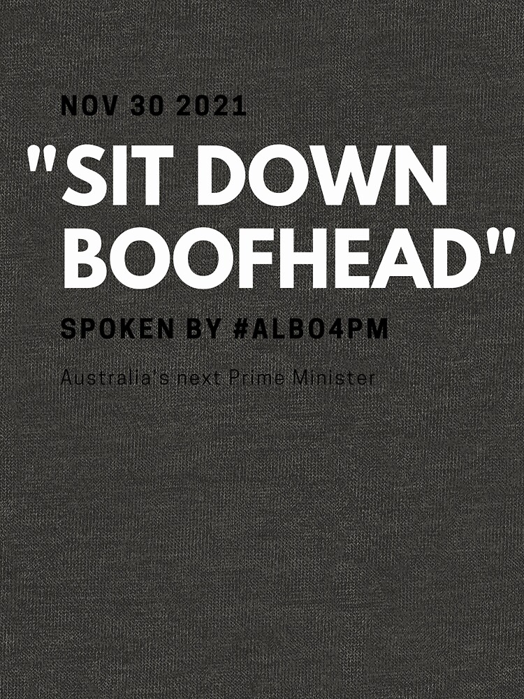 Thumbnail 5 of 5, Lightweight Sweatshirt, Sit Down Boofhead designed and sold by giants-com-au.