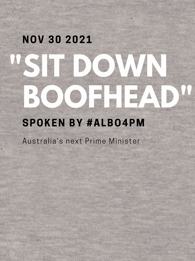 Thumbnail 5 of 5, Lightweight Hoodie, Sit Down Boofhead designed and sold by giants-com-au.