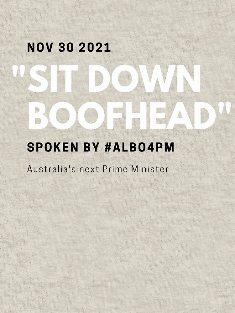 Thumbnail 5 of 5, Zipped Hoodie, Sit Down Boofhead designed and sold by giants-com-au.