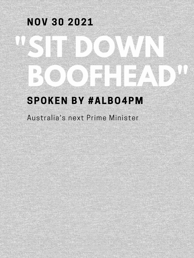Thumbnail 4 of 4, Premium T-Shirt, Sit Down Boofhead designed and sold by giants-com-au.