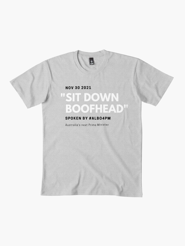 Thumbnail 2 of 4, Premium T-Shirt, Sit Down Boofhead designed and sold by giants-com-au.