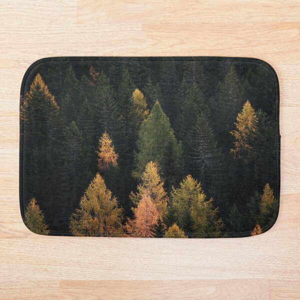 Item preview, Enchanting Autumn Pine Trees Forest Landscape designed and sold by Simi2020.
