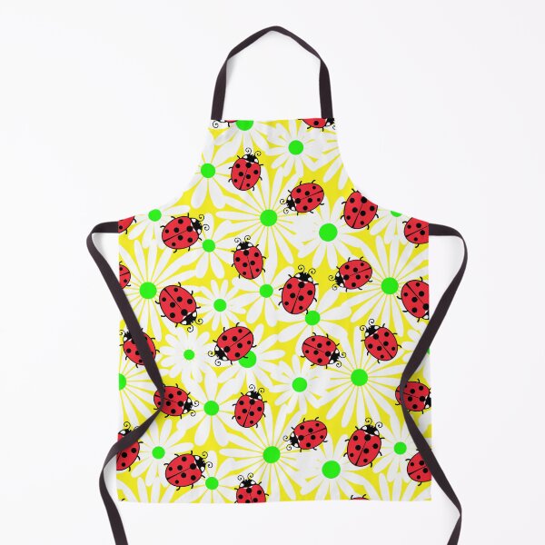 Item preview, Ladybug and flowers seamless  designed and sold by CatheriLove.