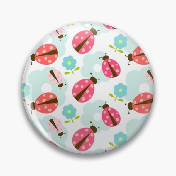 Item preview, Ladybug pattern with sweet daisy designed and sold by CatheriLove.