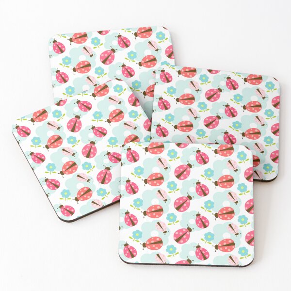 Item preview, Ladybug pattern with sweet daisy designed and sold by CatheriLove.