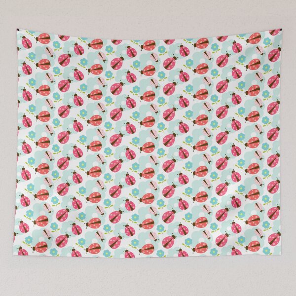 Item preview, Ladybug pattern with sweet daisy designed and sold by CatheriLove.