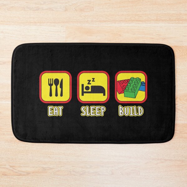 Item preview, Eat Sleep Build Toy Brick Lover Blocks  designed and sold by JustLivinLife.