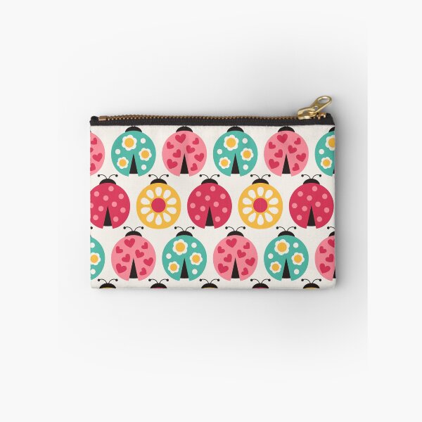 Item preview, Seamless cute ladybird cartoon  designed and sold by CatheriLove.