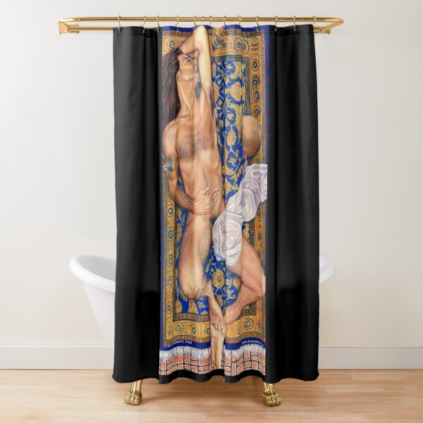 Vanity Shower Curtain
