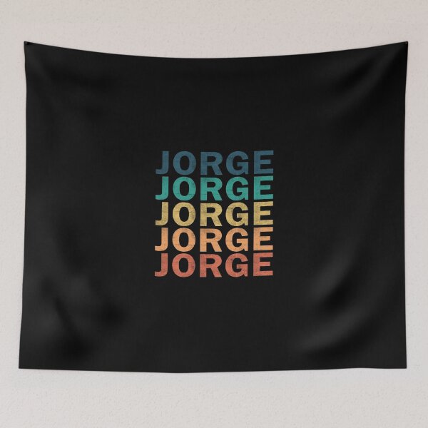 Item preview, Jorge Name T Shirt - Jorge Vintage Retro Jorge Name Gift Item Tee designed and sold by mackpatsy.