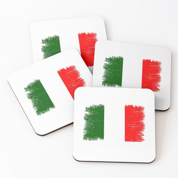 Item preview, Italian Flag - Distressed designed and sold by hijackhippo.