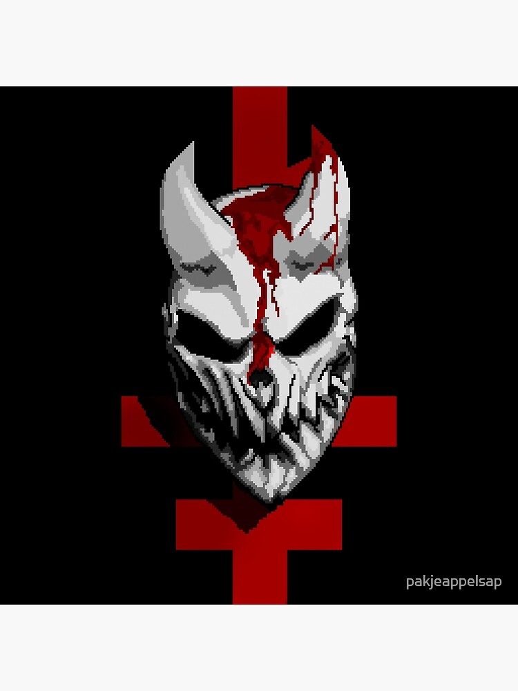 Slaughter to prevail of darkness" Mask" Art Board Print for Sale by pakjeappelsap Redbubble