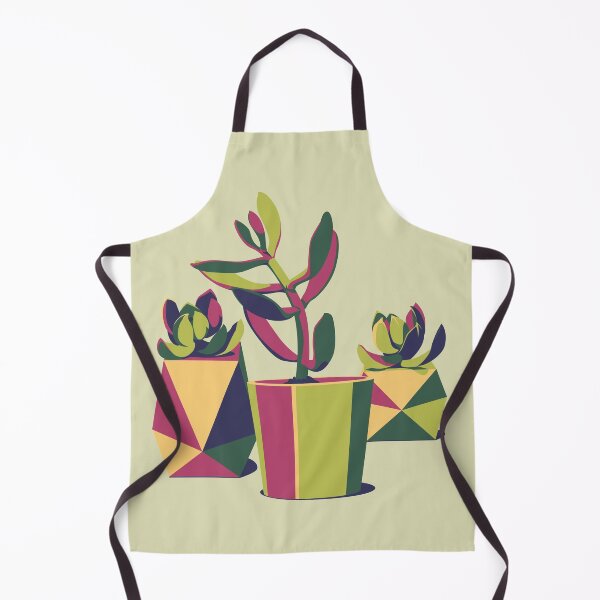 Item preview, Succulents in retro colors designed and sold by boozkova-vorona.