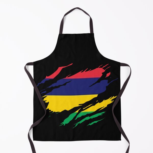 Item preview, Mauritius flag torn style designed and sold by West indian touch.