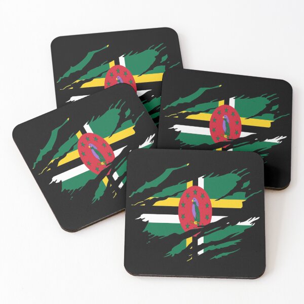 Item preview, Dominica style torn flag designed and sold by West indian touch.