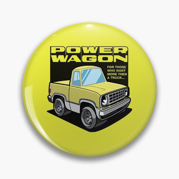 Item preview, Bright Yellow Power Wagon (White Base)  designed and sold by Amiable120.