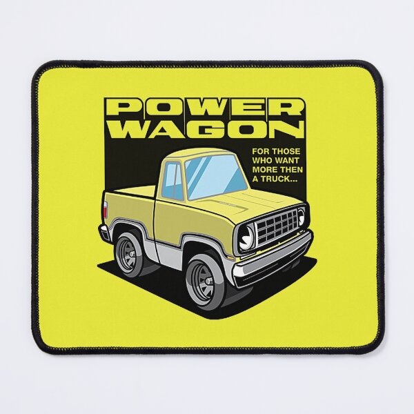Item preview, Bright Yellow Power Wagon (White Base) designed and sold by Amiable120.