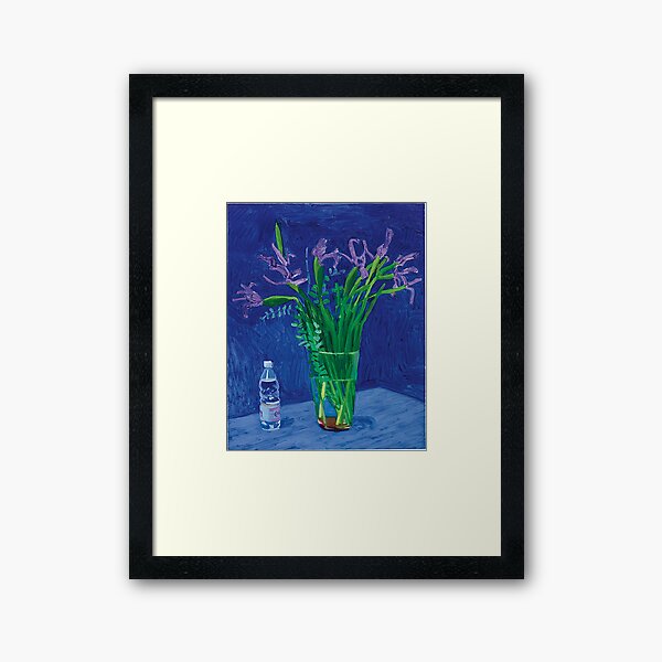 Irish With Evian Bottle Framed Art Print