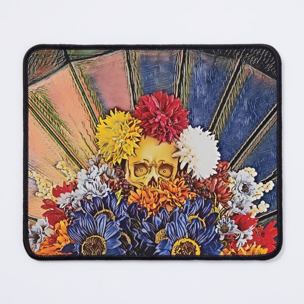 Artikelvorschau, Totenkopf Blumenarrangement entworfen und verkauft von rekkab.