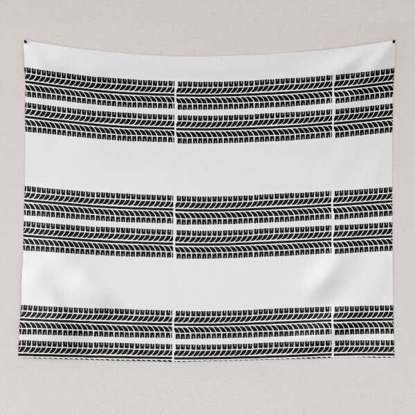 Item preview, Road, tire tracks, car wheel tread, truck tire, tire track silhouette designed and sold by Tanysl.
