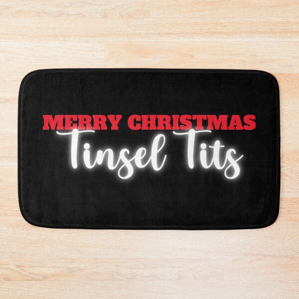 Item preview, Merry Christmas Tinsel Tits designed and sold by LiToDesignCo.