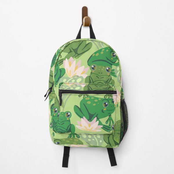 Item preview, Cute Frog Lotus  designed and sold by CatheriLove.