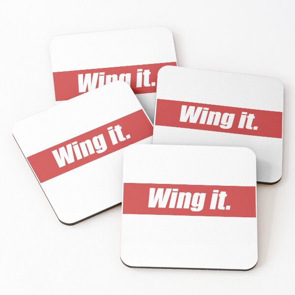 Item preview, Wing It Fake It Til You Make It! designed and sold by Capiral Bucketlist.